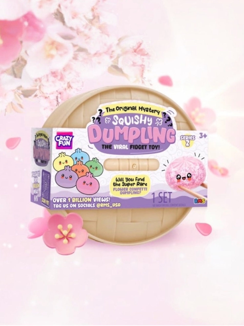 Super Rare! Original Mystery Dumpling Squishy Bun Set